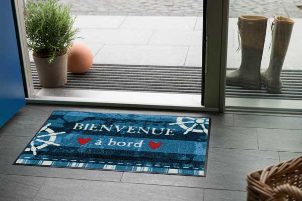 floor mat bienvenue a bord